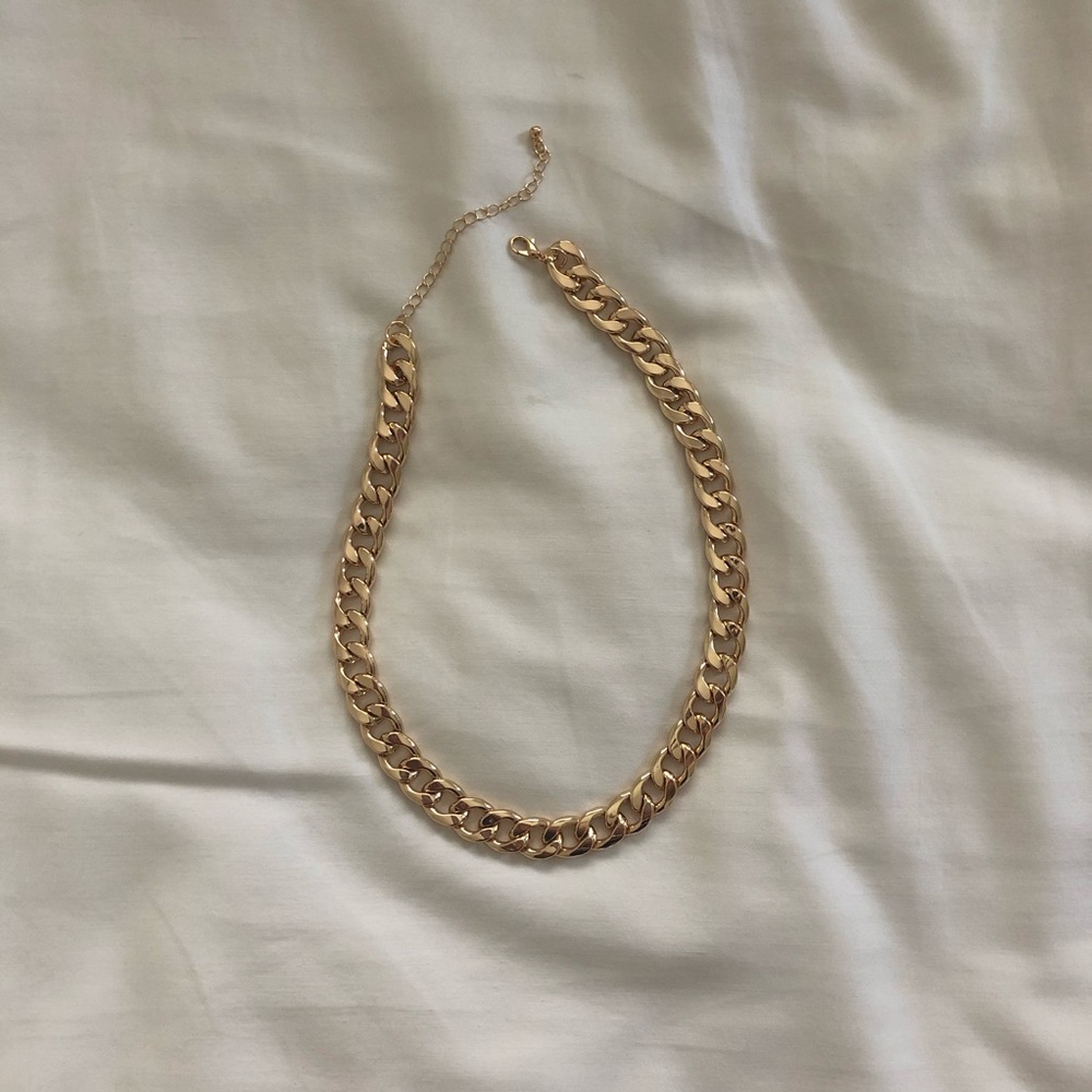 pretty little thing gold necklace